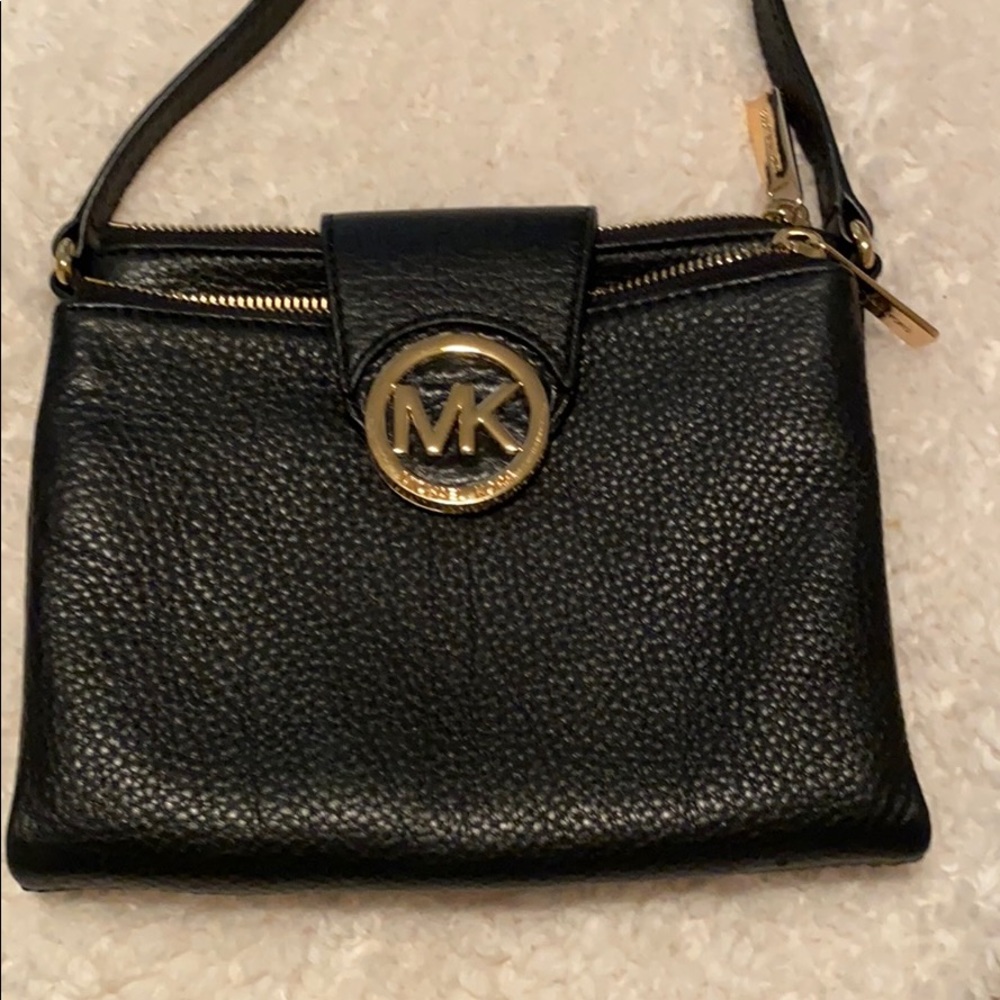 Michael Kors leather crossbody purse